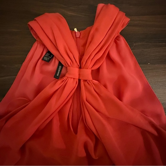 SALE‼️VGUC Mango dress; twisted neck sleeveless dress - Picture 5 of 6